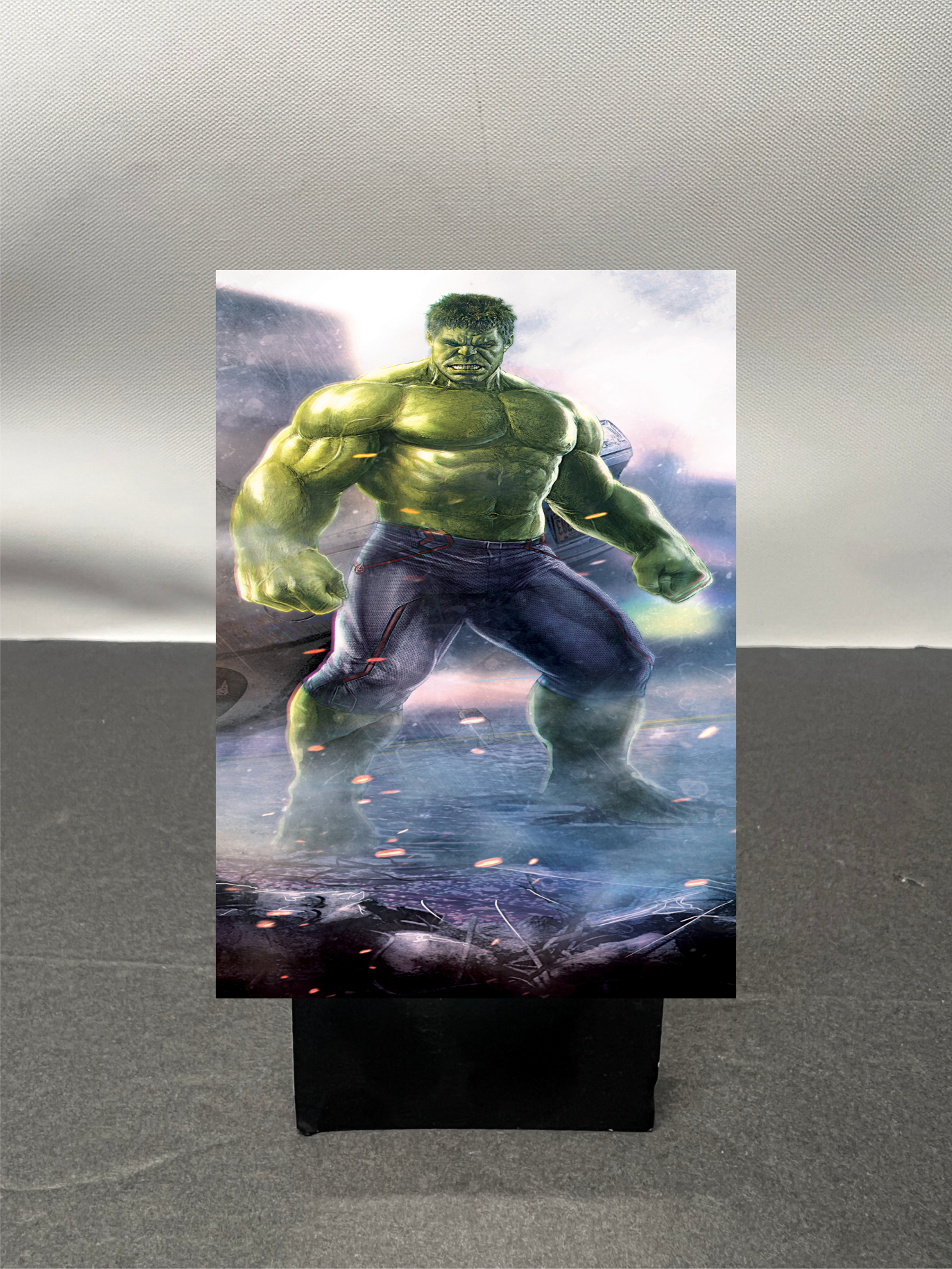 Hulk Super Hero Custom Fan Art Trading Card c732