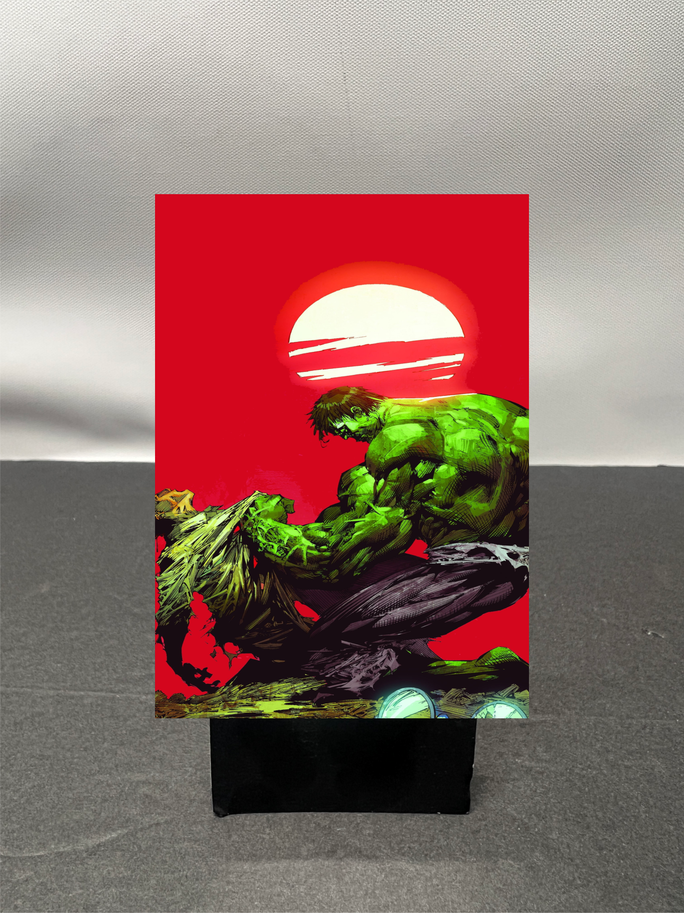 Hulk Super Hero Custom Fan Art Trading Card c739