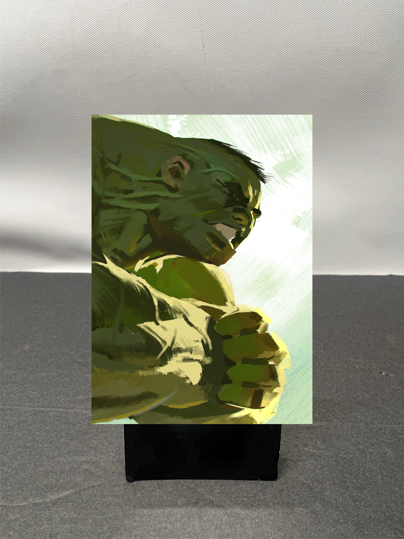 Hulk Super Hero Custom Fan Art Trading Card c746