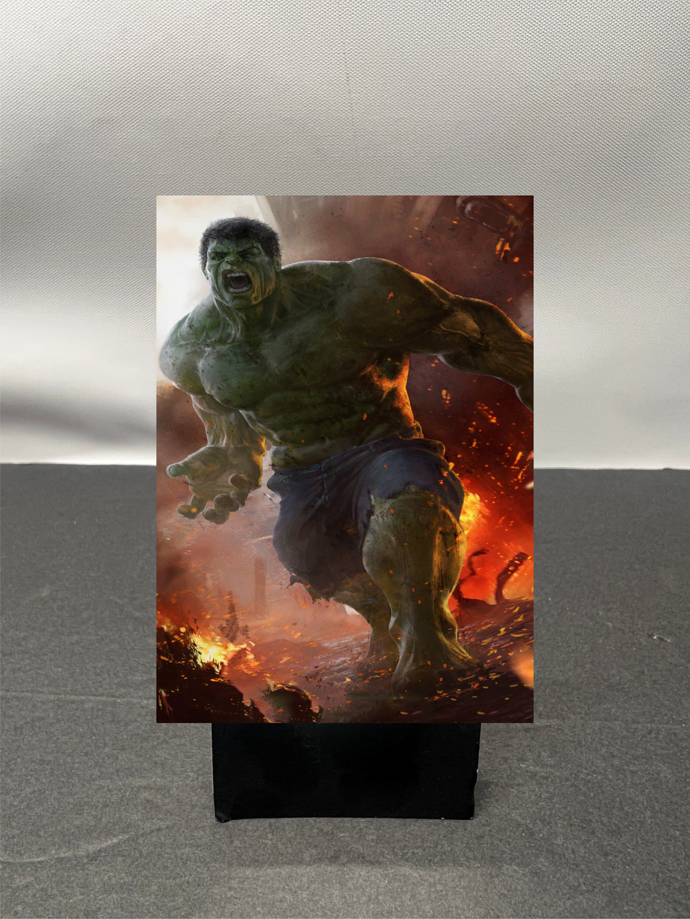 Hulk Super Hero Custom Fan Art Trading Card c750
