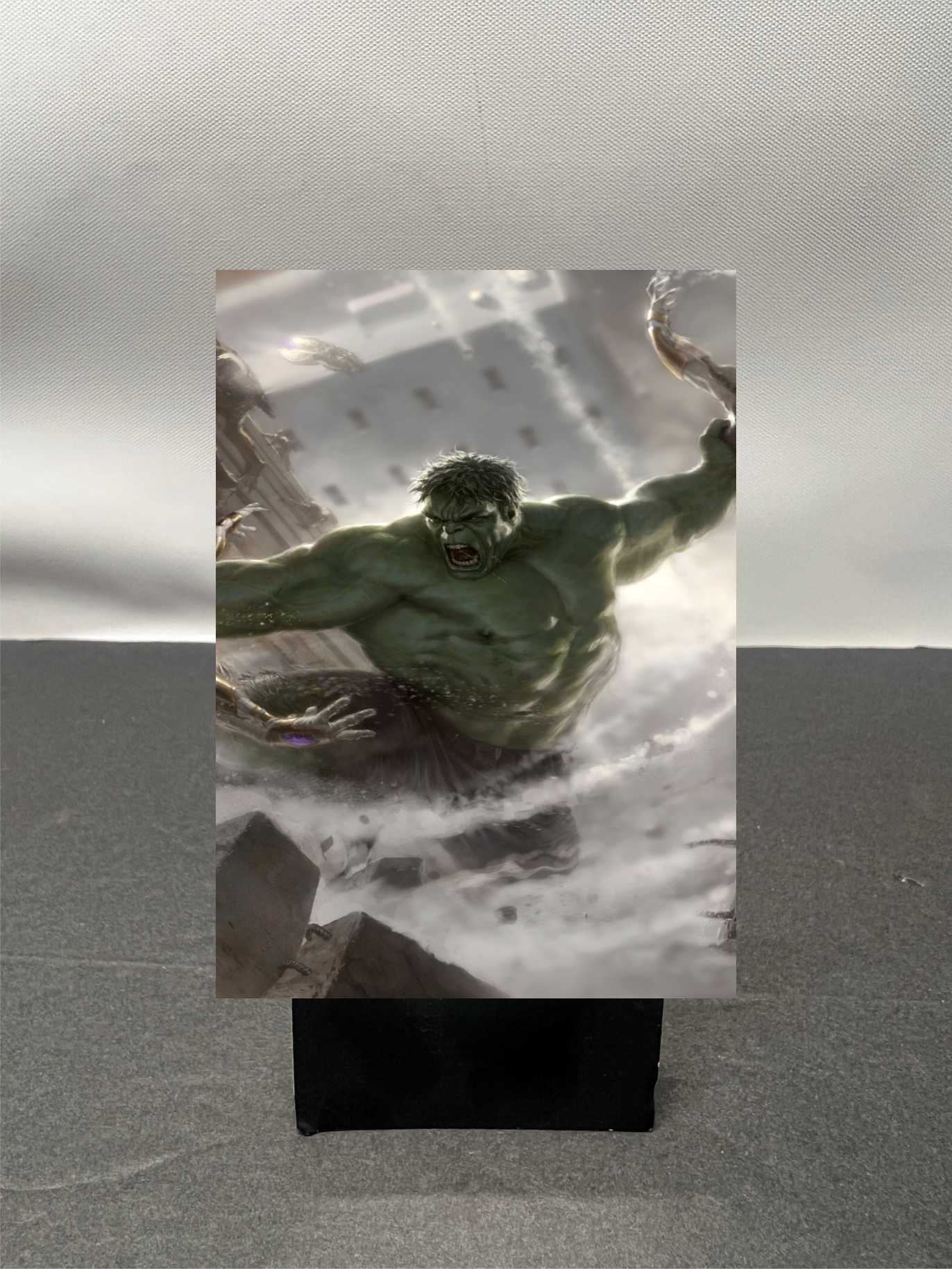 Hulk Super Hero Custom Fan Art Trading Card c753