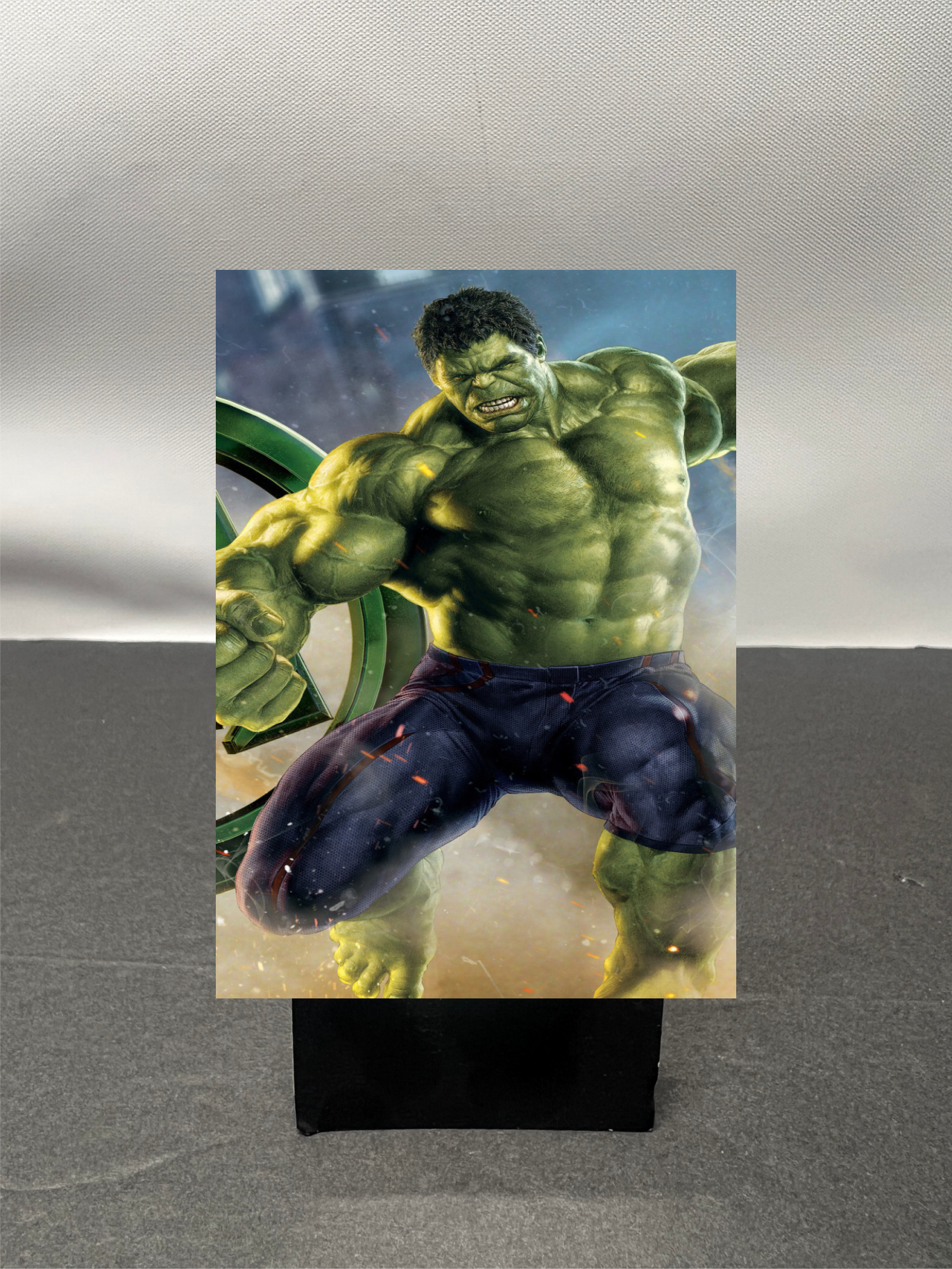 Hulk Super Hero Custom Fan Art Trading Card c756