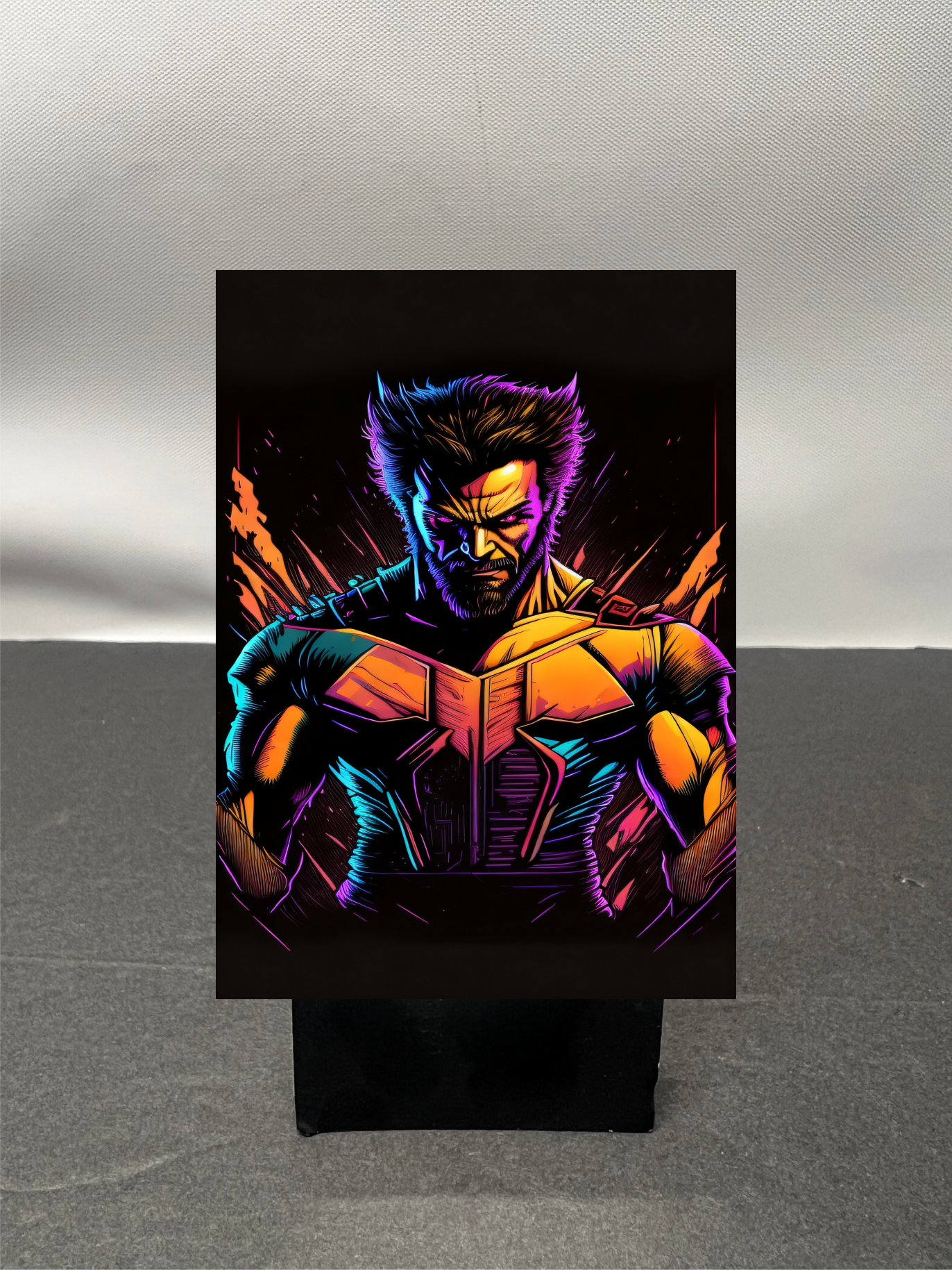 Wolverine Super Hero Custom Fan Art Trading Card c851
