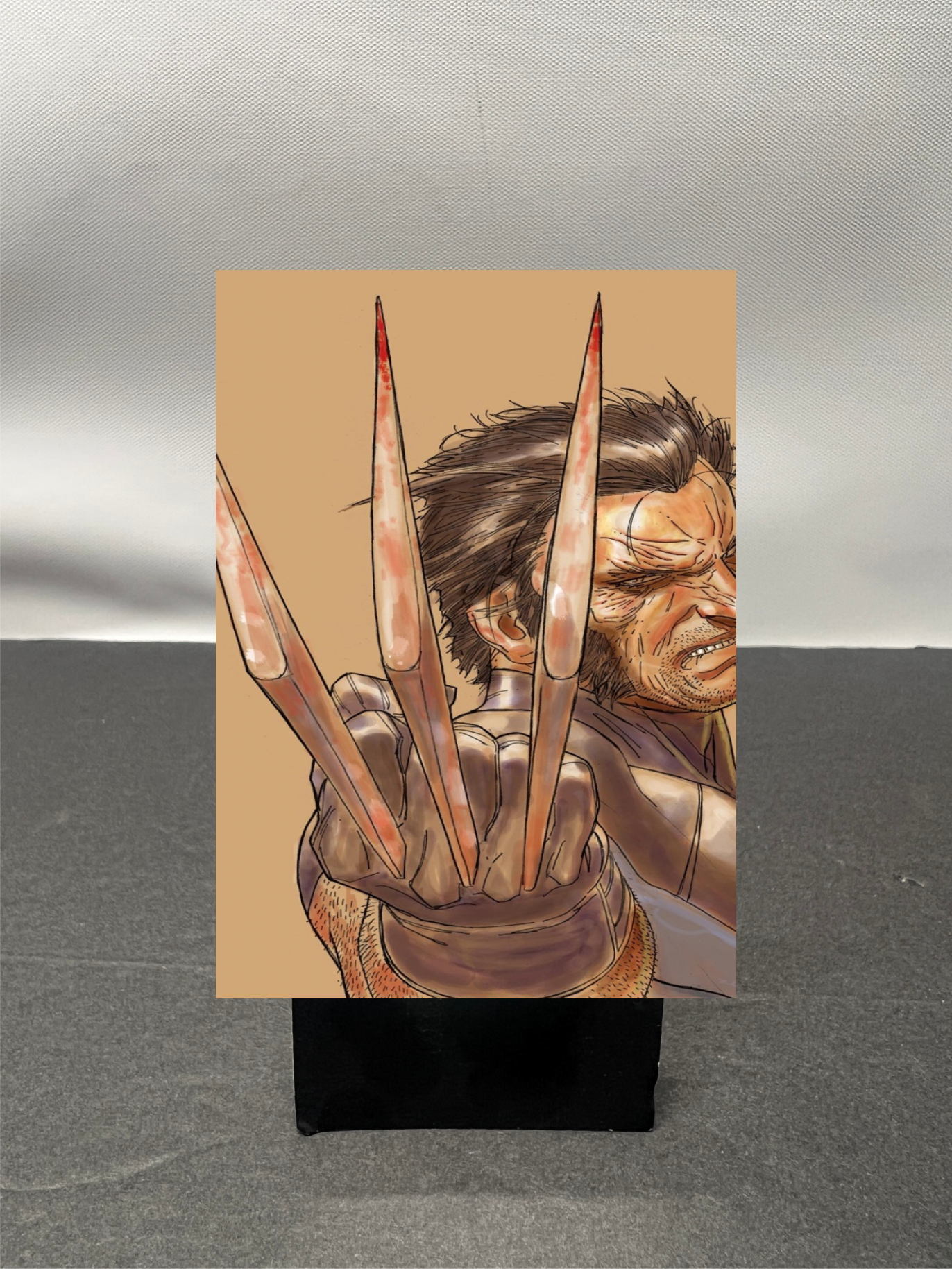 Wolverine Super Hero Custom Fan Art Trading Card c852