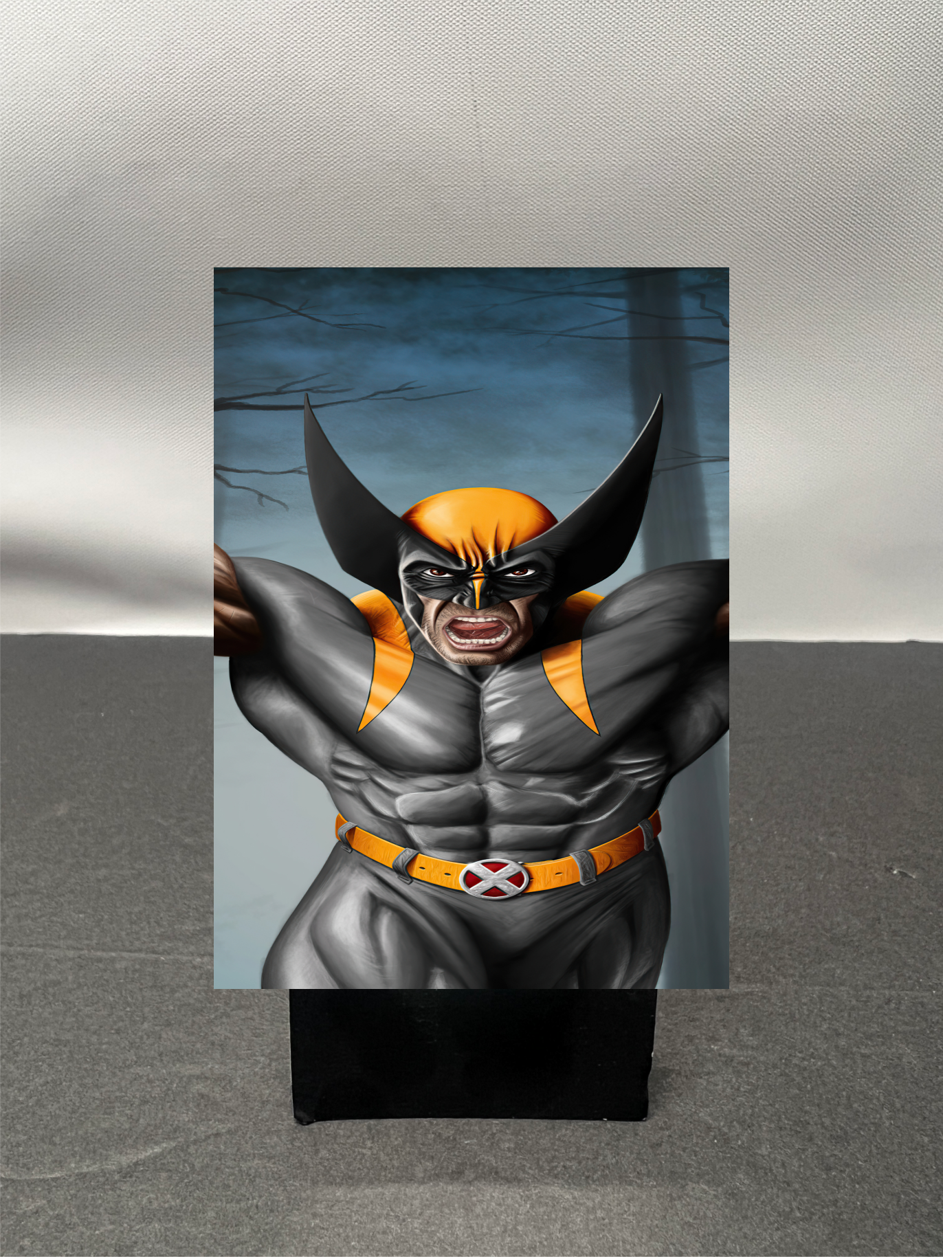 Wolverine Super Hero Custom Fan Art Trading Card c853