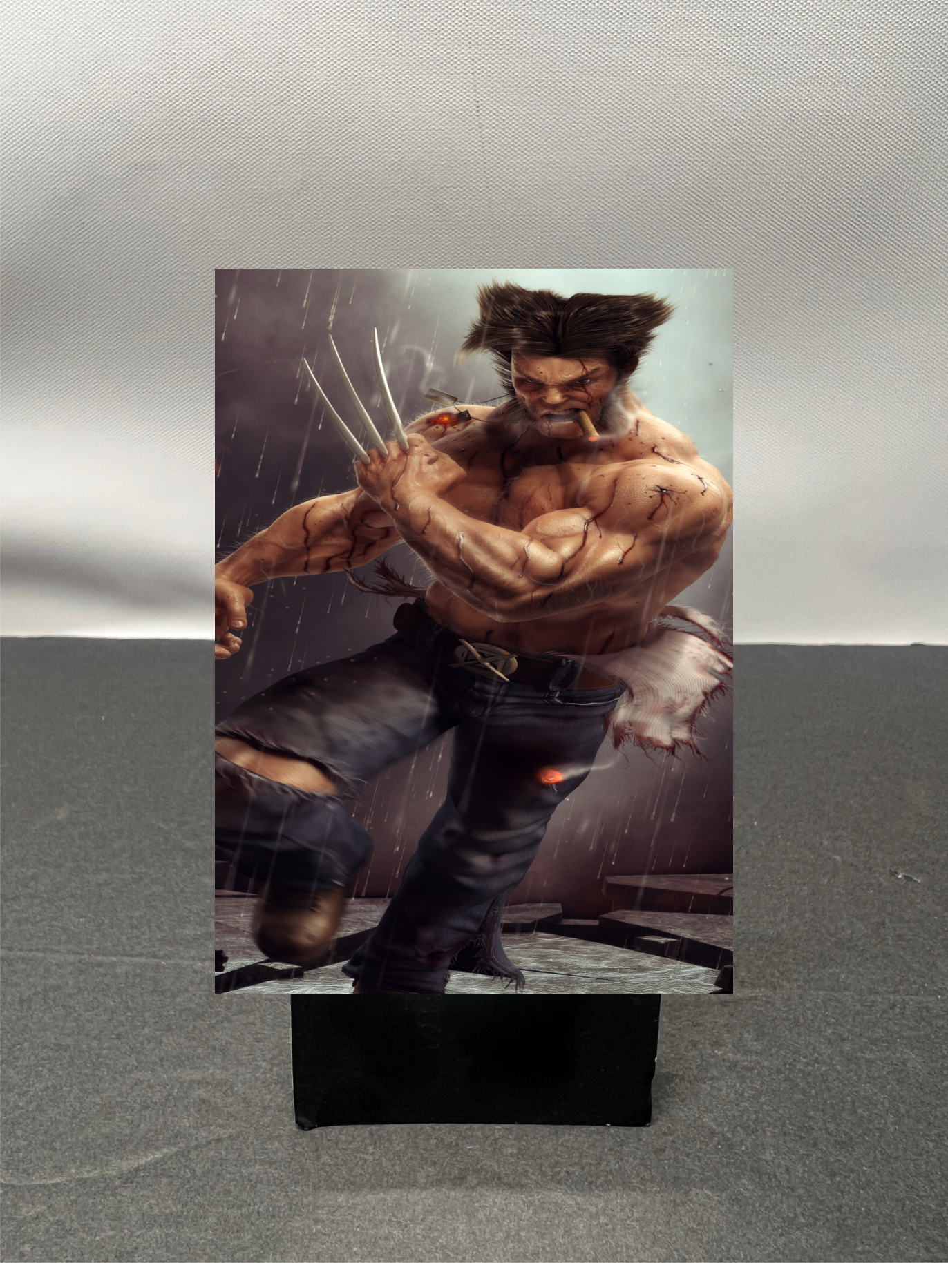 Wolverine Super Hero Custom Fan Art Trading Card c867