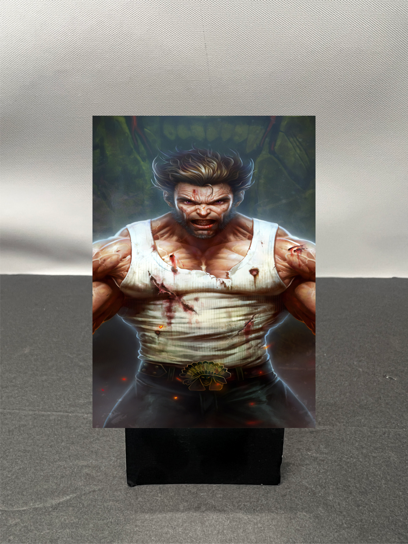 Wolverine Super Hero Custom Fan Art Trading Card c869