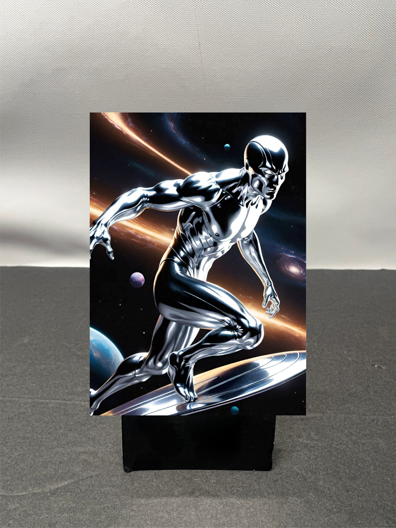 Silver Surfer Custom Fan Art Trading Card c977
