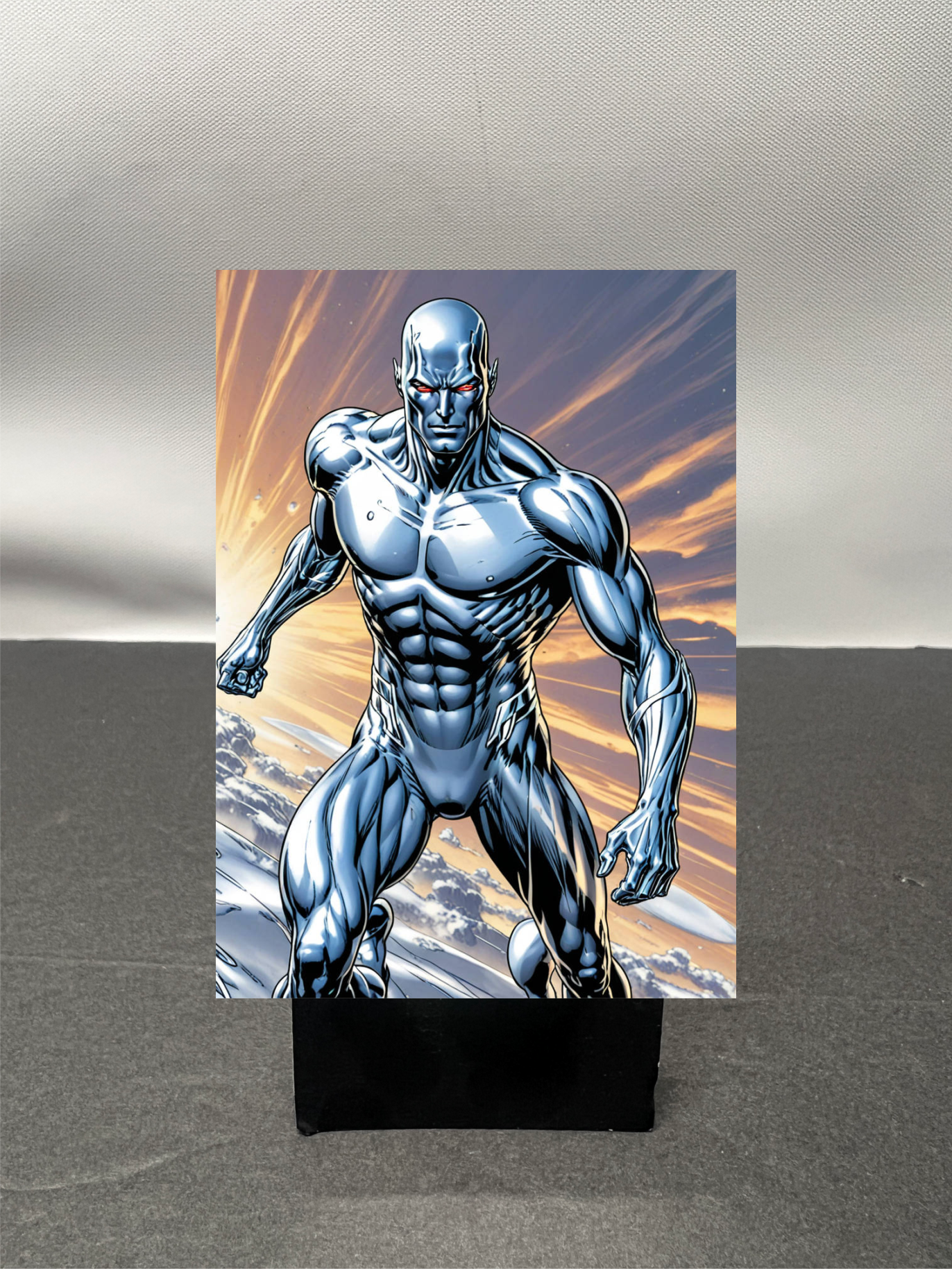 Silver Surfer Custom Fan Art Trading Card c990