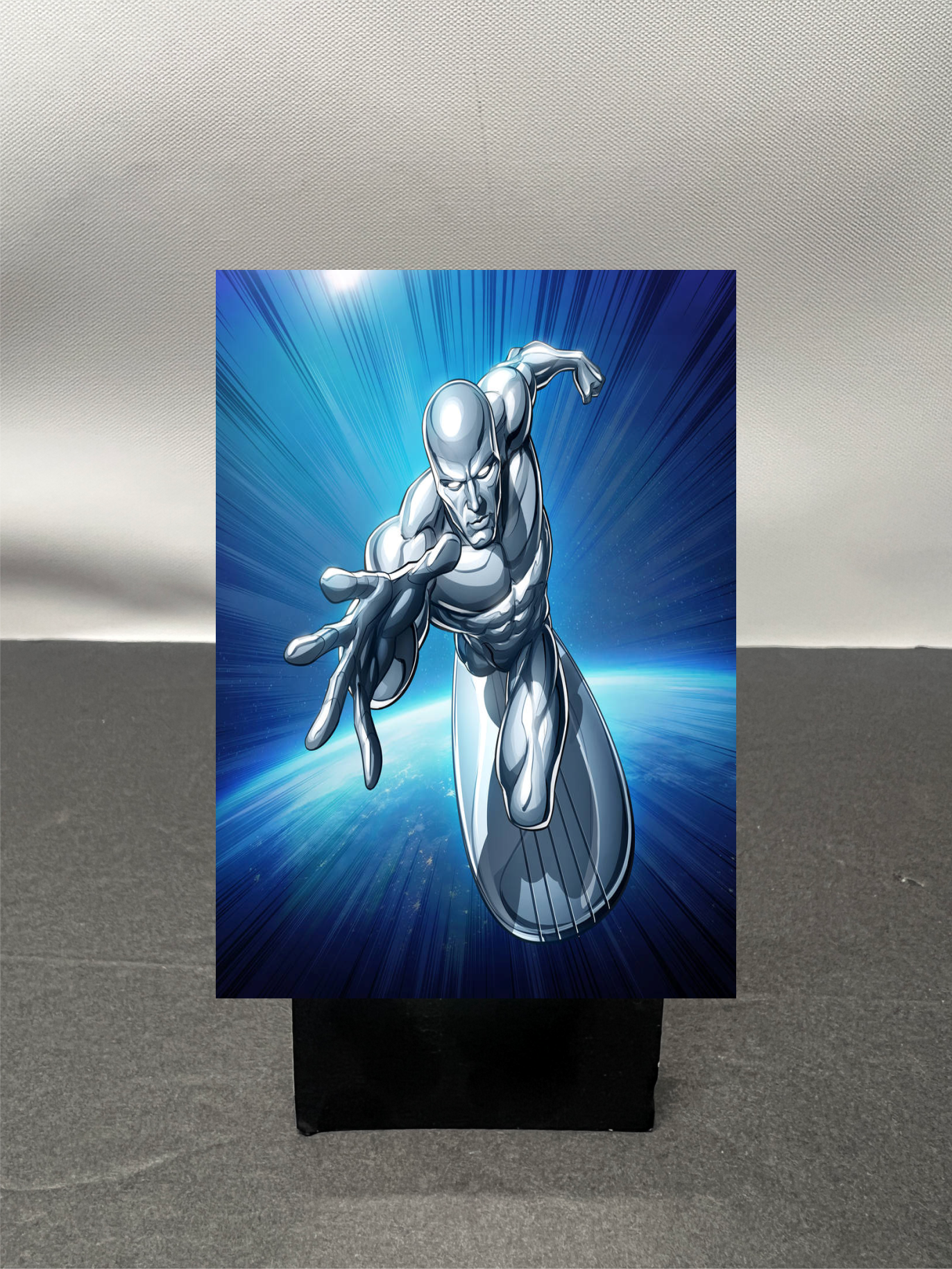 Silver Surfer Custom Fan Art Trading Card c994